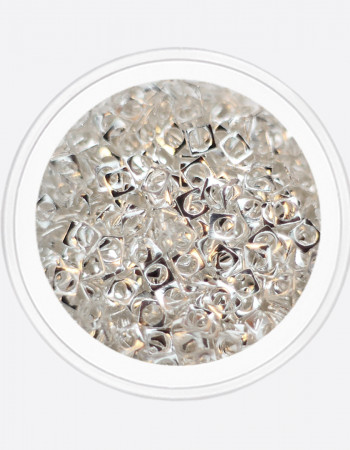 Металлический декор, квадрат серебро 2х2мм Металлический декор, квадрат серебро 2х2мм