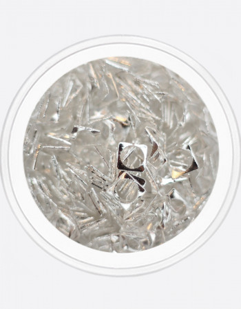 Металлический декор, квадрат серебро 3х3мм Металлический декор, квадрат серебро 3х3мм