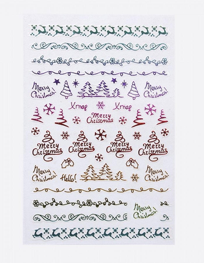 Наклейки, Merry Christmas 374 Наклейки, Merry Christmas 374