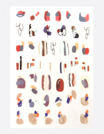 Наклейки, абстракция 367 Наклейки, абстракция 367