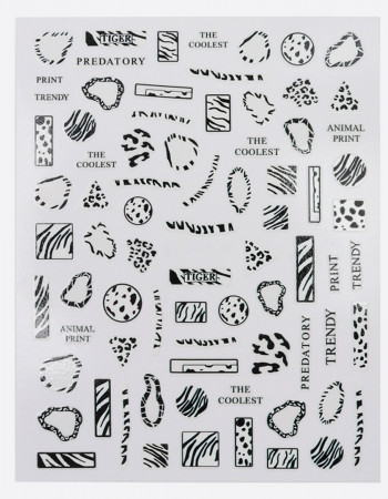 Наклейки, анималика принт 400 Наклейки, анималика принт 400