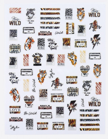 Наклейки, анималика принт 402 Наклейки, анималика принт 402