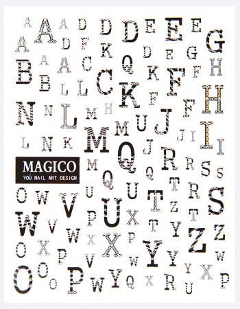 Наклейки, буквы 322 Наклейки, буквы 322