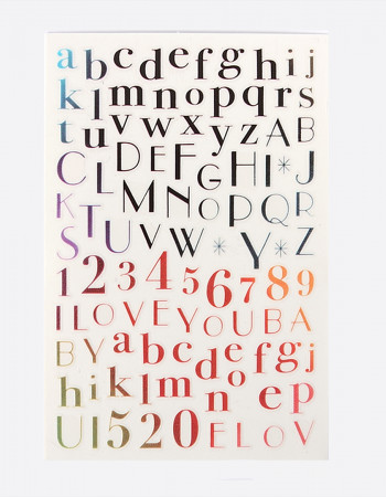 Наклейки, буквы, цифры 365 Наклейки, буквы, цифры 365