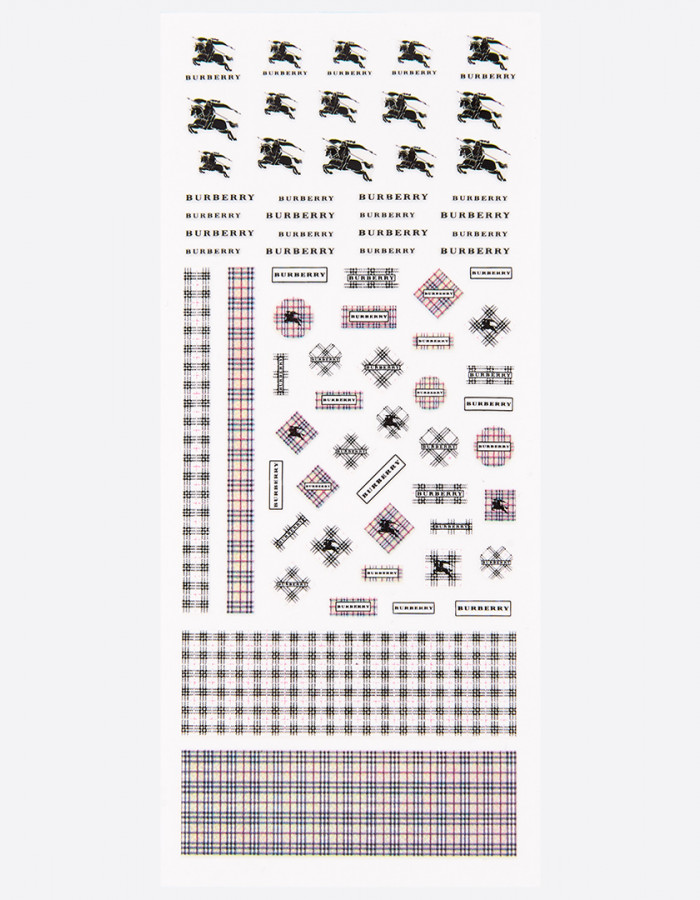 Наклейки, burberry 172 Наклейки, burberry 172
