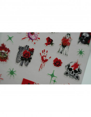 Наклейки, череп Калавера 446 Наклейки, череп Калавера 446