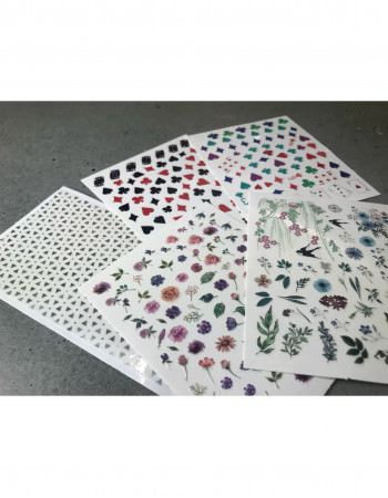 Наклейки, цветы 382 Наклейки, цветы 382