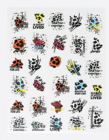 Наклейки, анималика принт 436 Наклейки, анималика принт 436