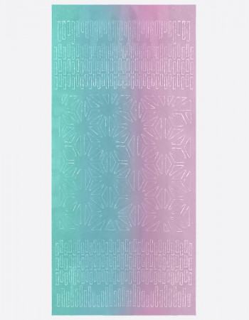 Наклейки, фигуры геометрия голубые переливчатые 280 Наклейки, фигуры геометрия голубые переливчатые 280