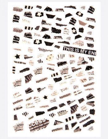 Наклейки, газета, вырезки 206 Наклейки, газета, вырезки 206