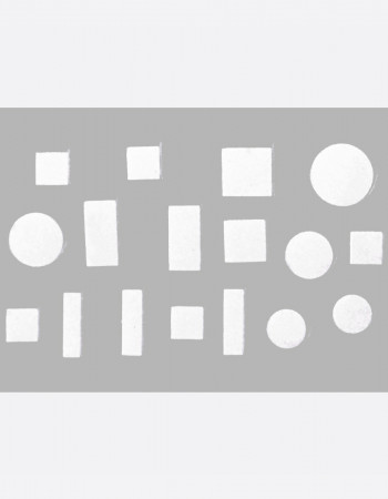 Наклейки, геометрия белые 289 Наклейки, геометрия белые 289