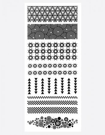 Наклейки, геометрия черный 314 Наклейки, геометрия черный 314