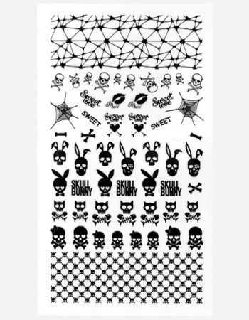 Наклейки, хеллоуин черепа 101 Наклейки, хеллоуин черепа 101