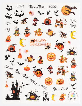 Наклейки, хеллоуин тыквы 080 Наклейки, хеллоуин тыквы 080