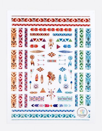 Наклейки, индейские мотивы 006 Наклейки, индейские мотивы 006