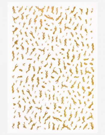 Наклейки, кляксы золото 144 Наклейки, кляксы золото 144