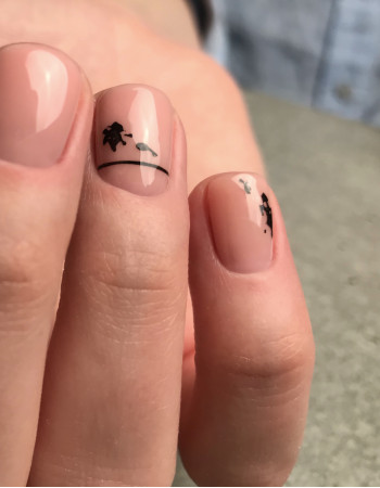 Наклейки, краски черные 011 Наклейки, краски черные 011