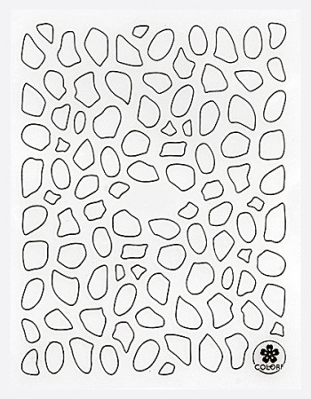 Наклейки, круги фигурные черные 110 Наклейки, круги фигурные черные 110