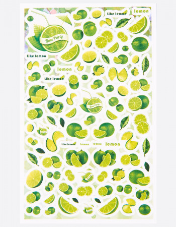 Наклейки, лайм 234 Наклейки, лайм 234