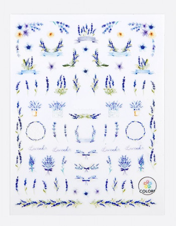 Наклейки, лаванда 005 Наклейки, лаванда 005