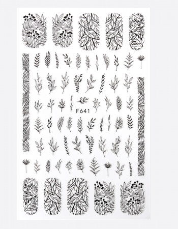 Наклейки, листья 361 Наклейки, листья 361