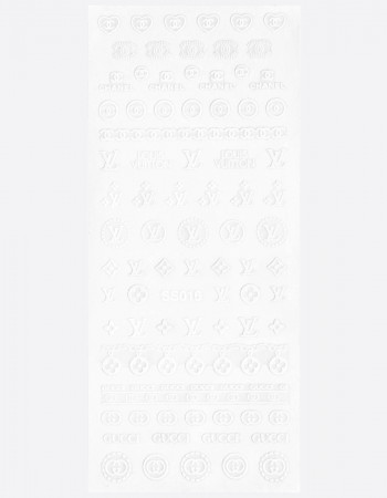 Наклейки, lv белые 168 Наклейки, lv белые 168