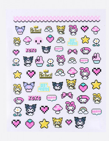 Наклейки, мультик пиксели 448 Наклейки, мультик пиксели 448