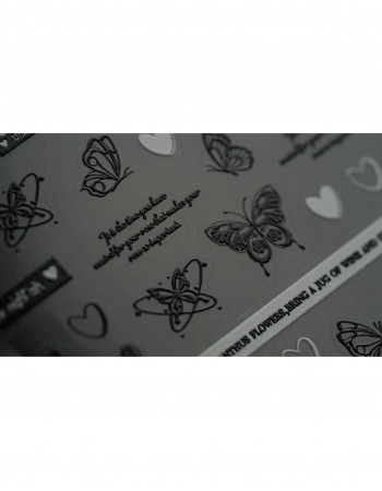 Наклейки, надписи, бабочки 441 Наклейки, надписи, бабочки 441