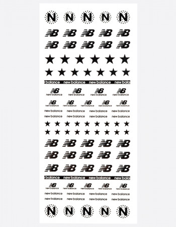 Наклейки, new balance черные 163 Наклейки, new balance черные 163