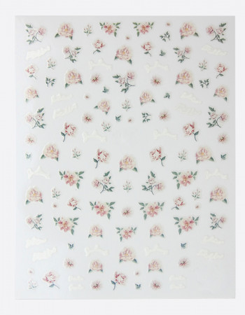 Наклейки, нежные розы 073 Наклейки, нежные розы 073