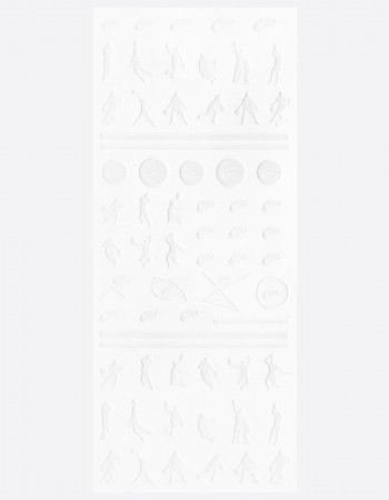 Наклейки, nike фигуры белые 169 Наклейки, nike фигуры белые 169