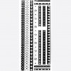 Наклейки, новогодняя лента 127*57 084 Наклейки, новогодняя лента 127*57 084