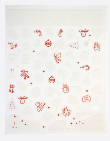 Наклейки, новогоднее настроение 391 Наклейки, новогоднее настроение 391