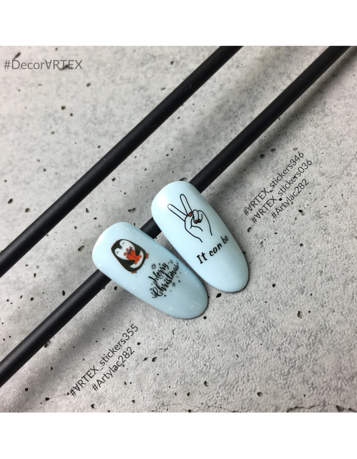 Наклейки, новогодние 355 Наклейки, новогодние 355