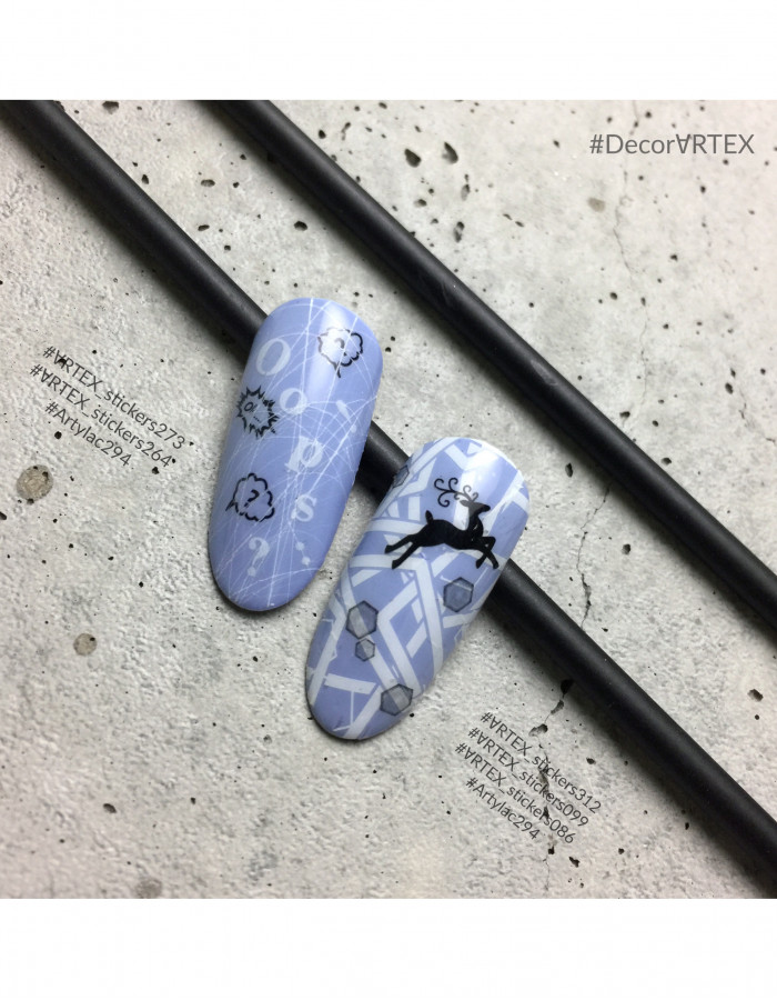 Наклейки, новогодние игрушки 086 Наклейки, новогодние игрушки 086