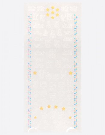 Наклейки, новогодние надписи 123*75  085 Наклейки, новогодние надписи 123*75  085