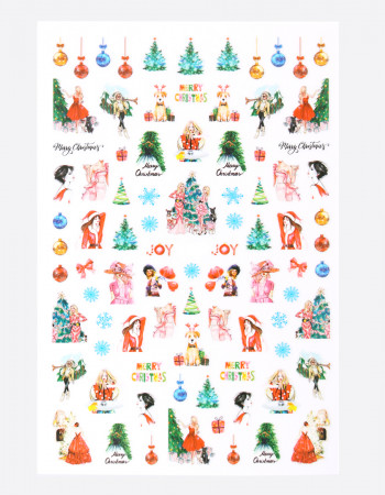 Наклейки, Новый год 357 Наклейки, Новый год 357