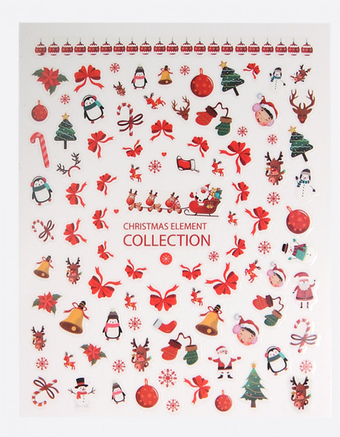 Наклейки, новый год 371 Наклейки, новый год 371