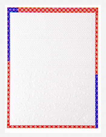 Наклейки, орнамент цветочный геометрия 326 Наклейки, орнамент цветочный геометрия 326