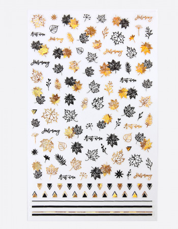 Наклейки, осенние листья 373 Наклейки, осенние листья 373