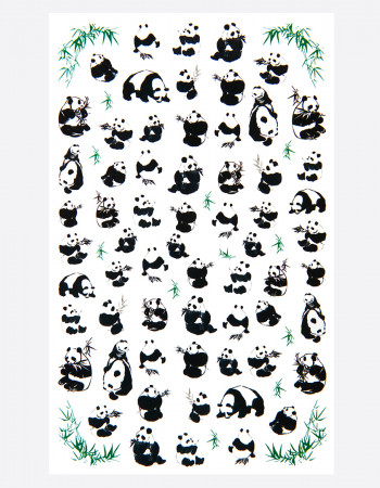 Наклейки, панда Наклейки, панда