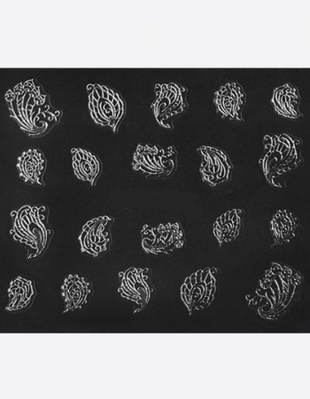 Наклейки, перо павлина 068 Наклейки, перо павлина 068