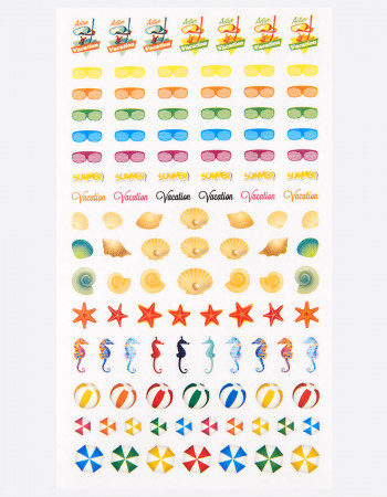 Наклейки, пляж 138 Наклейки, пляж 138