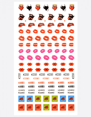 Наклейки, поцелуи 135 Наклейки, поцелуи 135