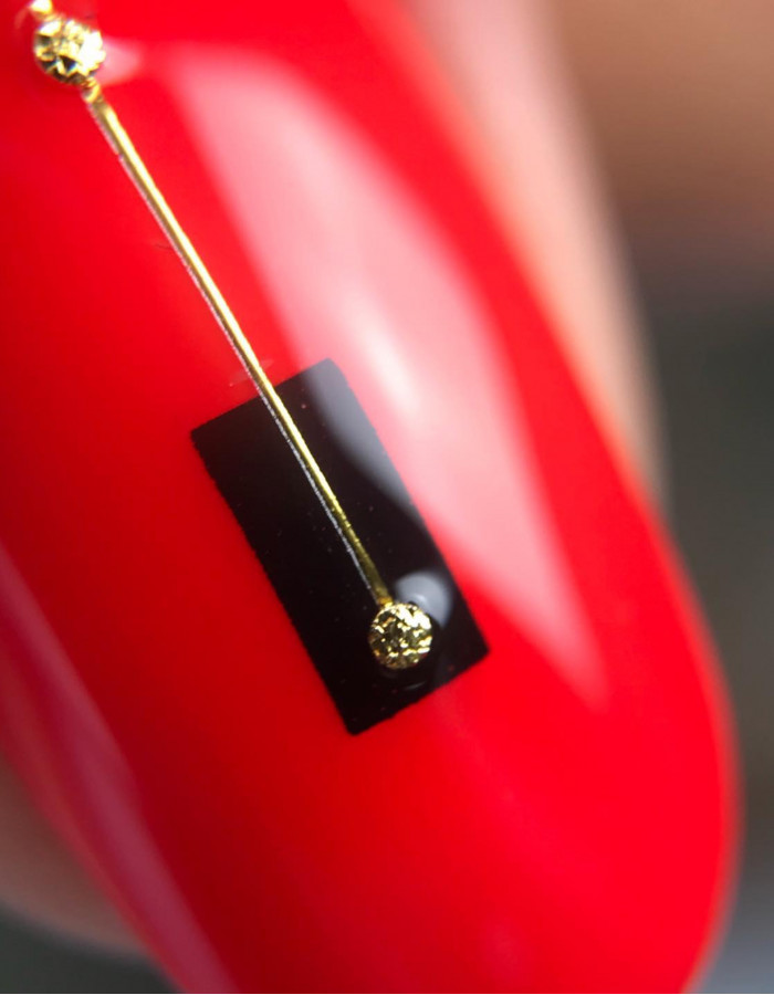 Наклейки, полоса спектр золото 097 Наклейки, полоса спектр золото 097