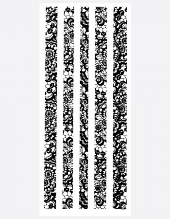 Наклейки, полоски кружева 256 Наклейки, полоски кружева 256