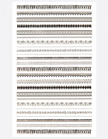 Наклейки, полоски орнамент 226 Наклейки, полоски орнамент 226