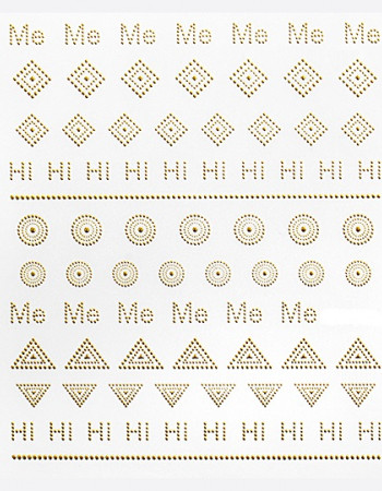 Наклейки, полоски орнамент золото 127 Наклейки, полоски орнамент золото 127