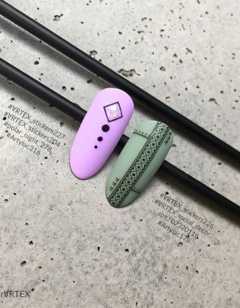 Наклейки, полоски пунктирные черные 204 Наклейки, полоски пунктирные черные 204