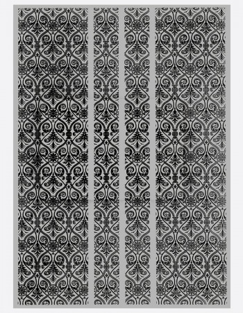 Наклейки, полоски трафарет черные 281 Наклейки, полоски трафарет черные 281